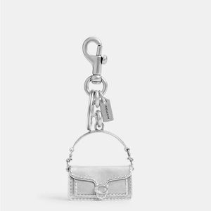 Coach Silver Tabby Bag Charm 🤩 👛